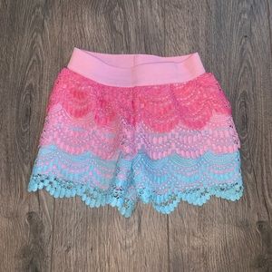 Lace shorts